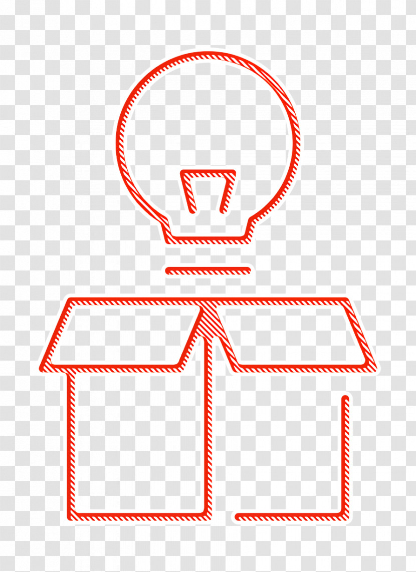 Box Icon SEO And Online Marketing Elements Icon Idea Icon Transparent PNG