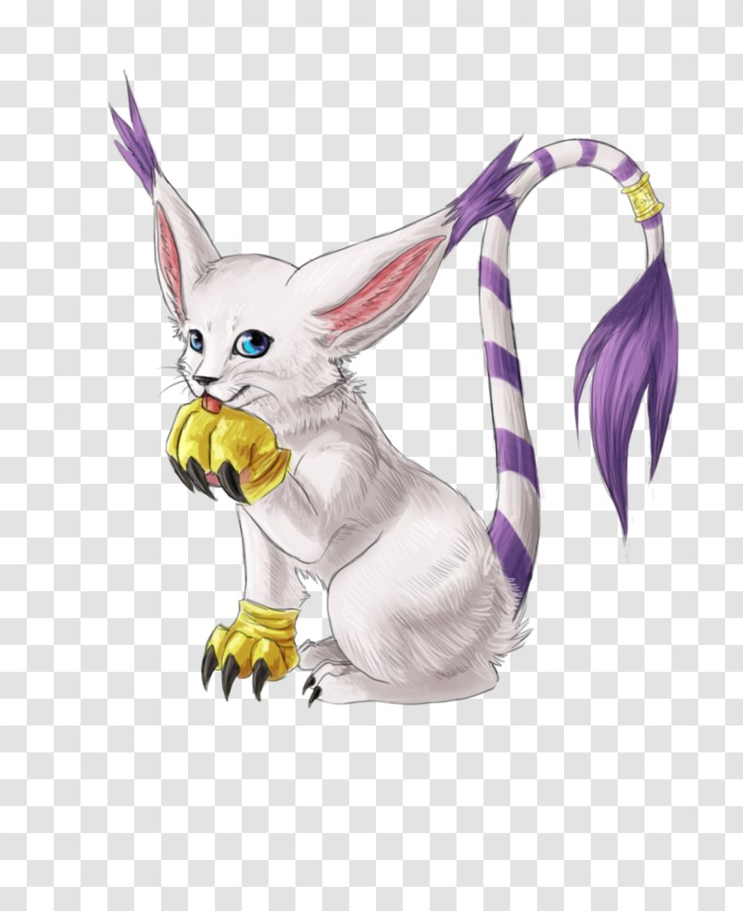 Gatomon Domestic Rabbit Patamon Biyomon Gabumon - Digimon Transparent PNG