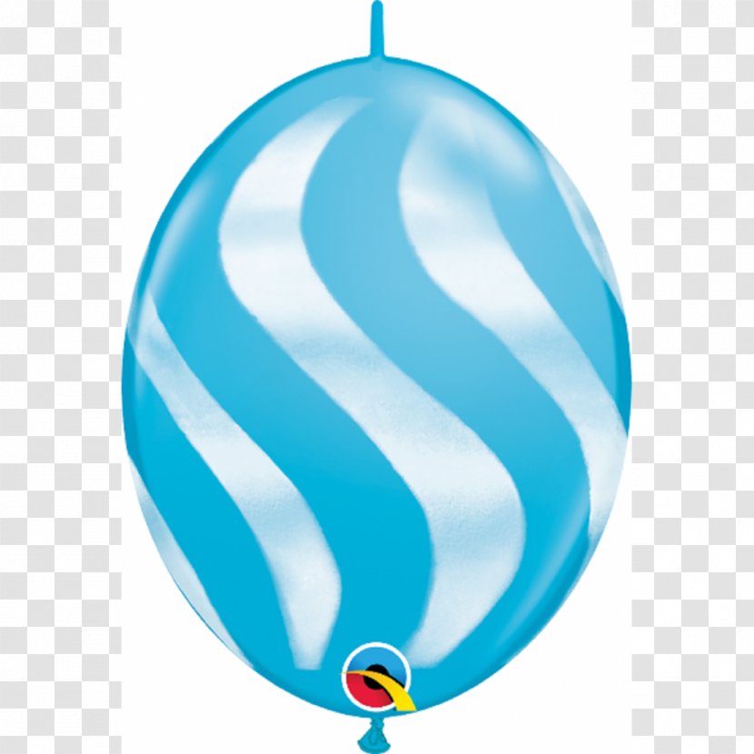 Toy Balloon Blue White Gas - Party Transparent PNG