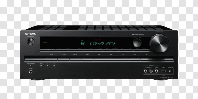 Home Theater Systems AV Receiver Onkyo HT S4505 System - Cinema - Black CinemaAudio Transparent PNG