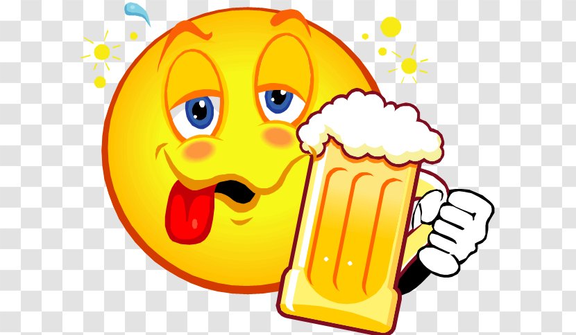 Smiley Emoticon Emoji Beer Clip Art Transparent PNG