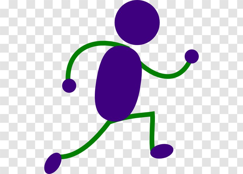 Running Stick Figure Clip Art - Stockxchng - Cartoon Transparent PNG