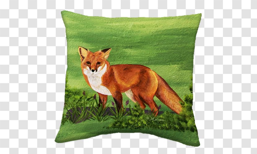 Red Fox Dog Fauna Mammal - Carnivoran - Watercolor Boho Transparent PNG