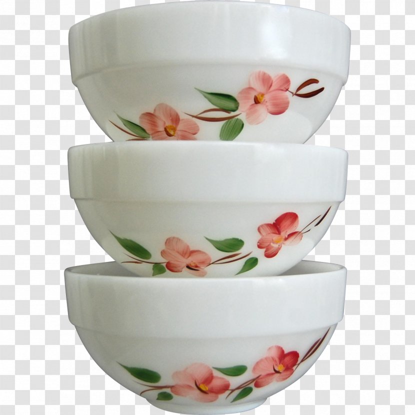 Fire-King Tableware Bowl Anchor Hocking Mug - Porcelain - Peach Blossom Transparent PNG