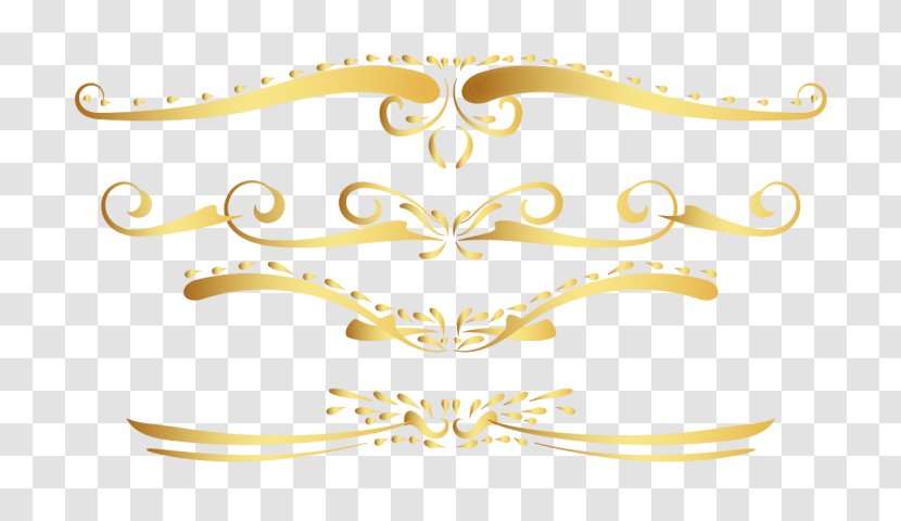 Clip Art Gold Borders And Frames Image - Picture Transparent PNG