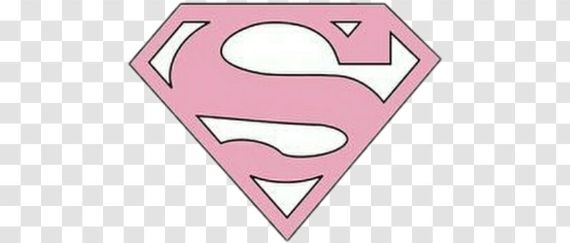 Superman Logo Superwoman Supergirl - Heart - Frame Transparent PNG