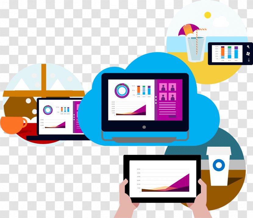 Microsoft Office 365 Azure Customer Relationship Management - Performance Indicator Transparent PNG