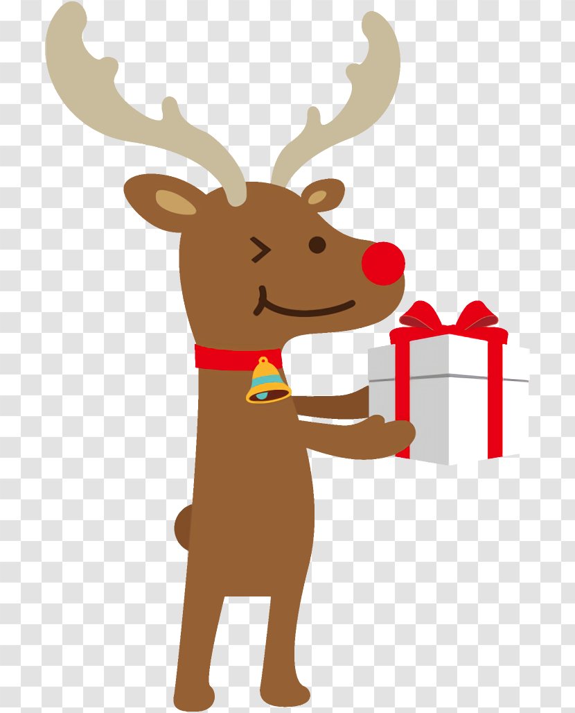 Reindeer Christmas - Elk Fawn Transparent PNG