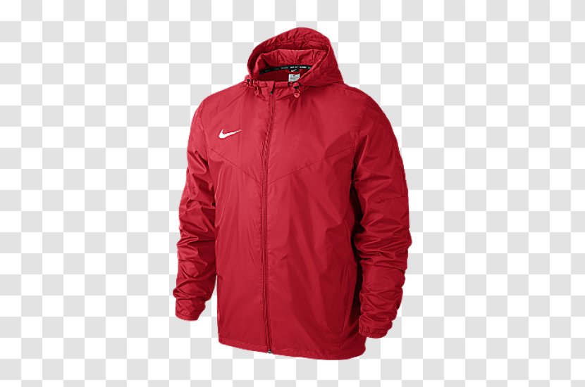 Raincoat Nike Boys Team Sideline Rain Jacket Hoodie - Puffer Transparent PNG