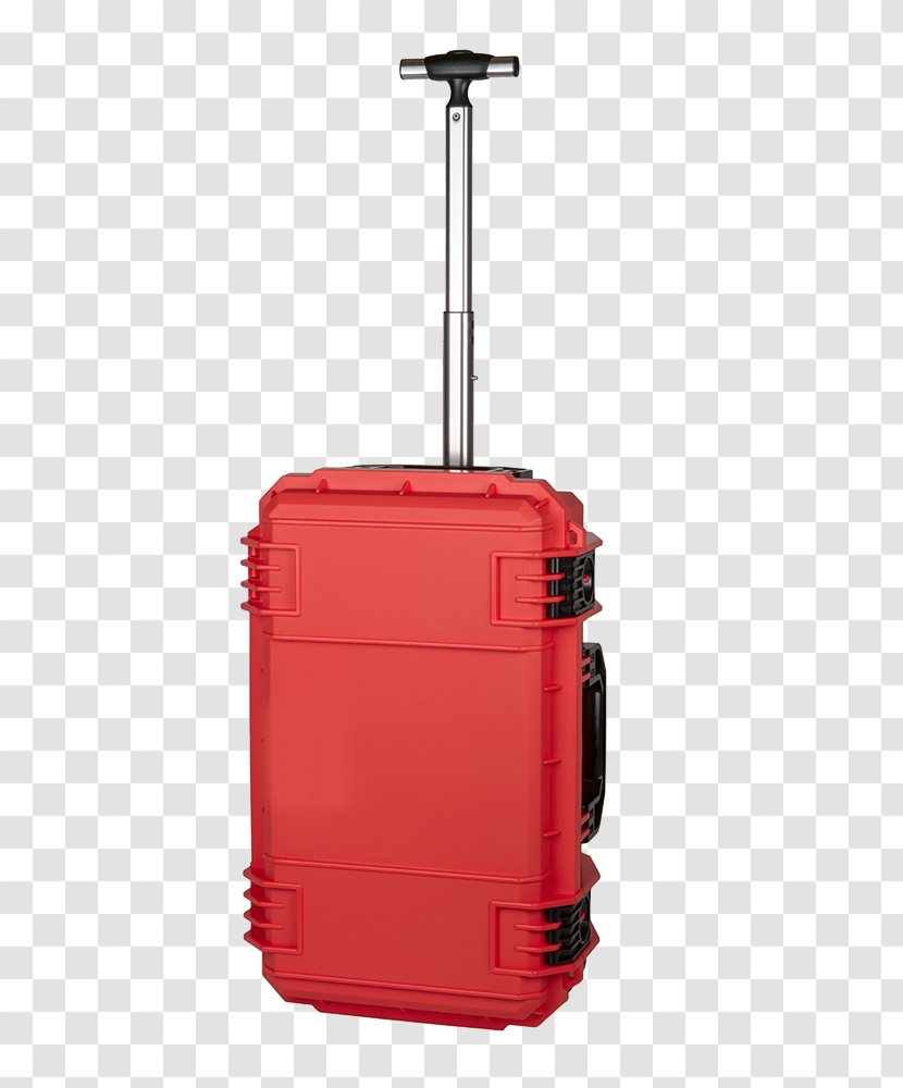 Trolley Hand Luggage Suitcase Samsonite Baggage - Red Transparent PNG