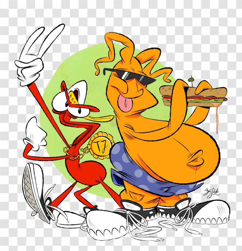 ToeJam & Earl In Panic On Funkotron Clip Art Illustration Image - Popeye - Galvatron Transparent PNG