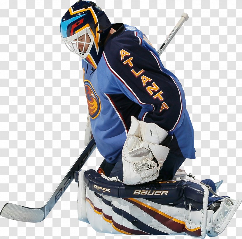 Goaltender Atlanta Thrashers Ice Hockey Toronto Maple Leafs National League - Protective Equipment Transparent PNG