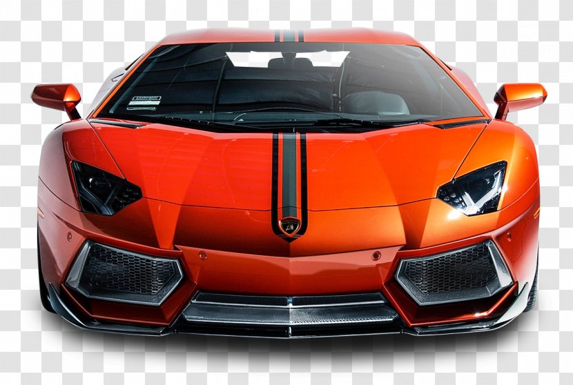 Lamborghini Aventador Car Bumper Spoiler - Performance - Coupe Front View Transparent PNG