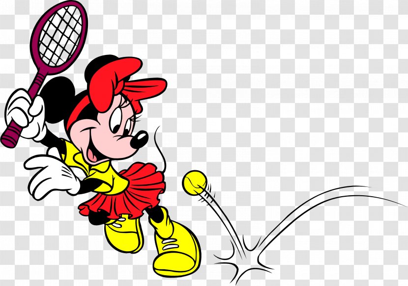 Minnie Mouse Mickey Donald Duck Goofy Sport - Art - Disney Pluto Transparent PNG