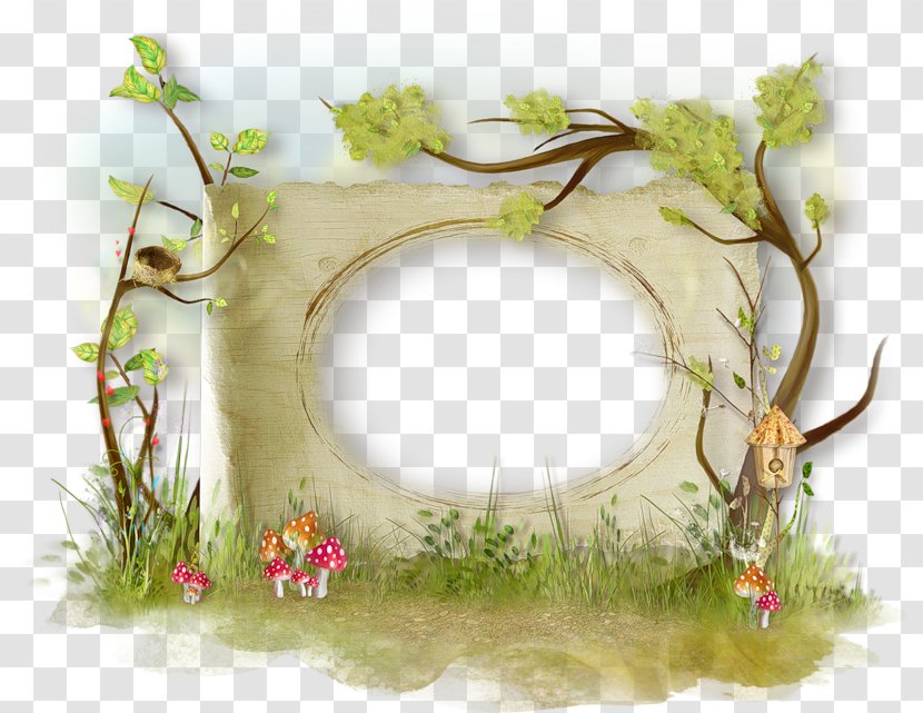 Picture Frames Clip Art - Flora - Twig Transparent PNG