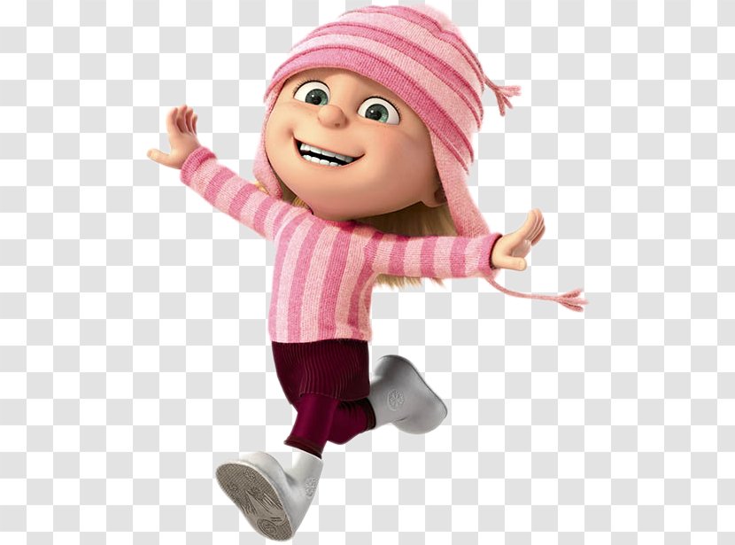 Edith Margo Agnes Miss Hattie Despicable Me - Child Transparent PNG