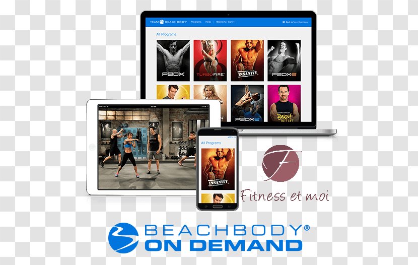 Beachbody LLC Exercise DailyBurn P90X Physical Fitness - Video On Demand - Moi Day Transparent PNG