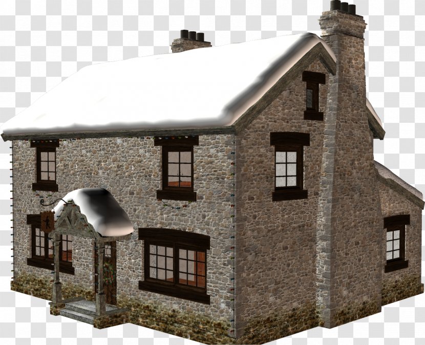 Igloo Gingerbread House Cottage Roof - Winter Transparent PNG