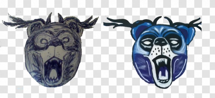 Horse Cobalt Blue Headgear - Graffiti School Transparent PNG