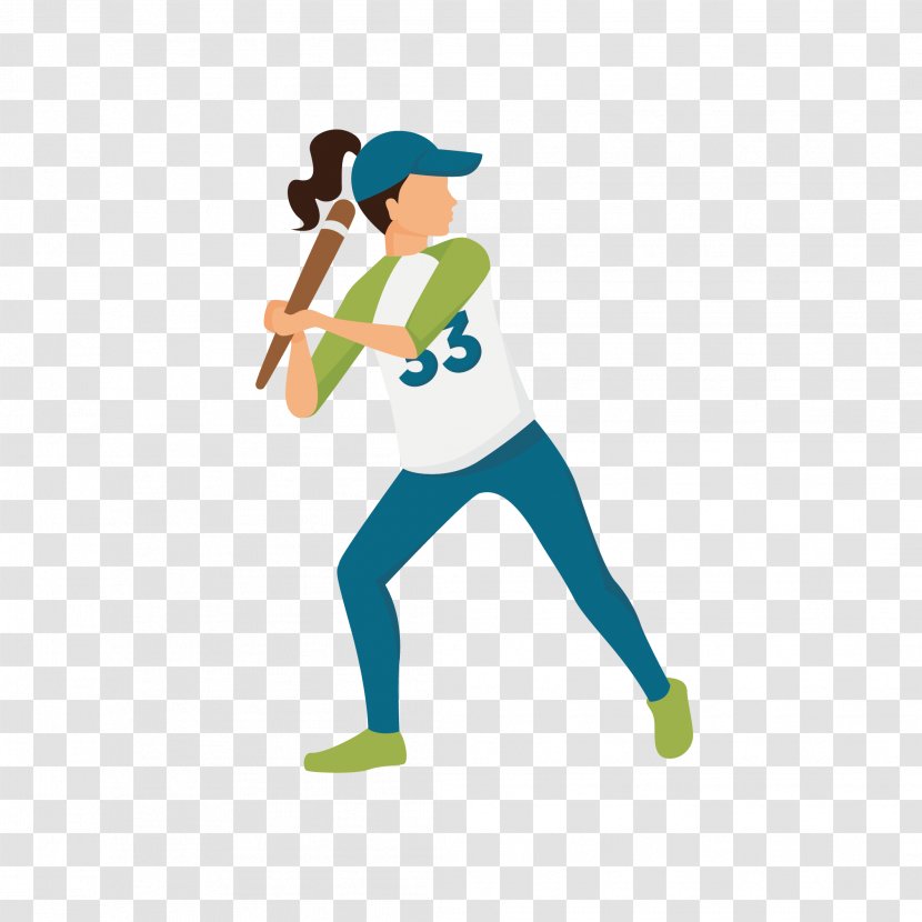 Womens Baseball World Cup Player - Sport - Female Transparent PNG