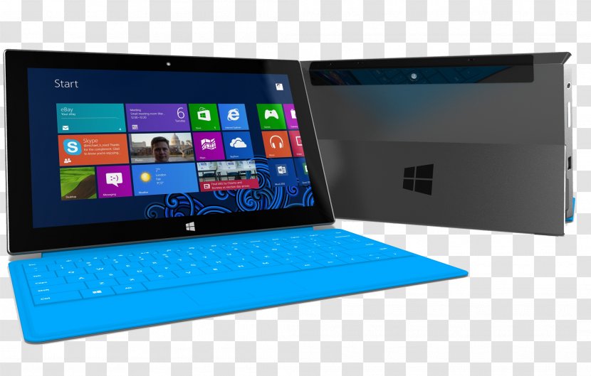 Surface Pro Netbook Laptop Microsoft - Display Device Transparent PNG