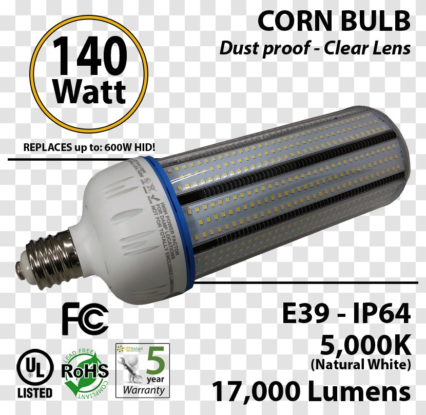 Light-emitting Diode Product Design Incandescent Light Bulb High-intensity Discharge Lamp Transparent PNG