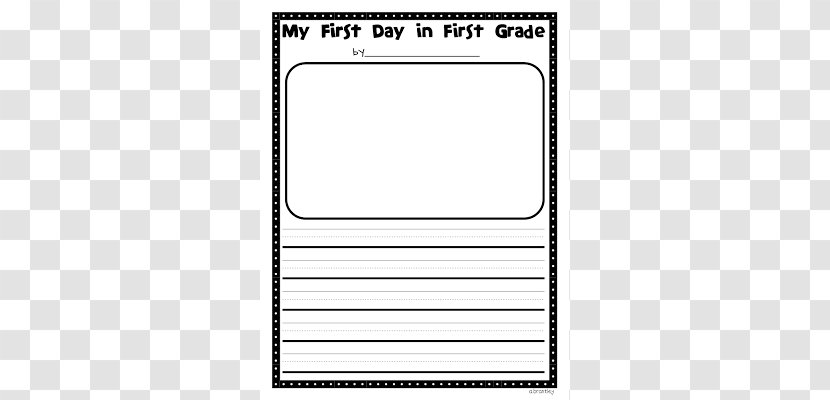 First Day Of School Grade Student Writing - Heart - Images Transparent PNG