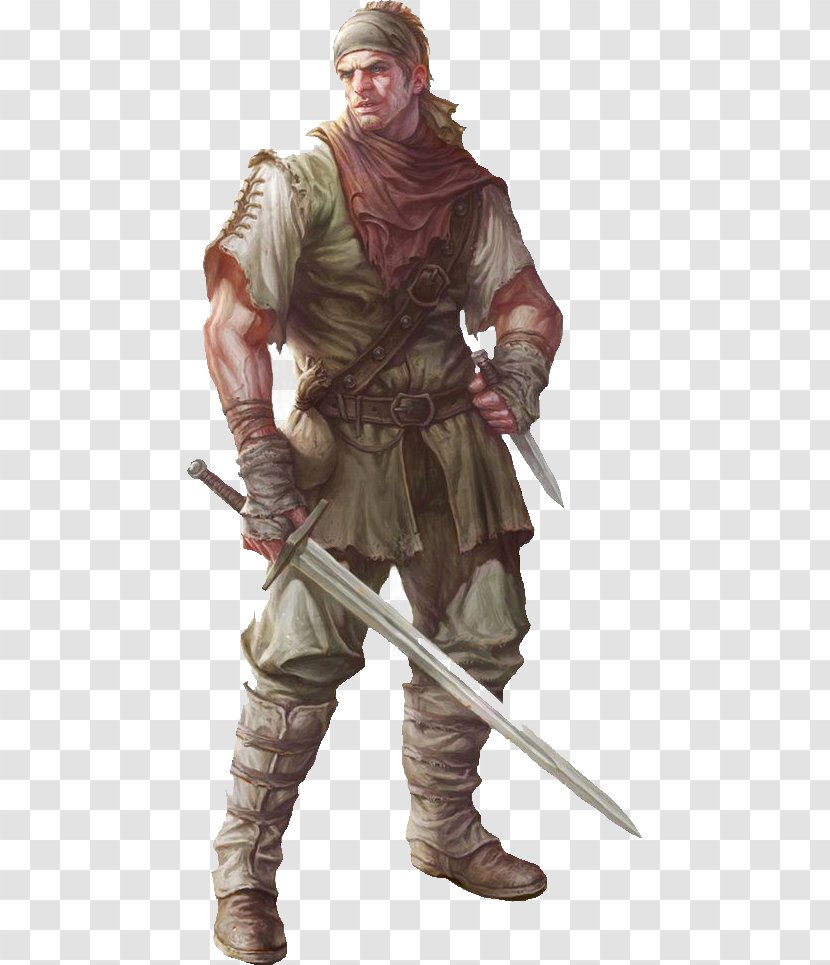 Dungeons & Dragons Pathfinder Roleplaying Game D20 System Thief Ranger - Costume - Militia Transparent PNG