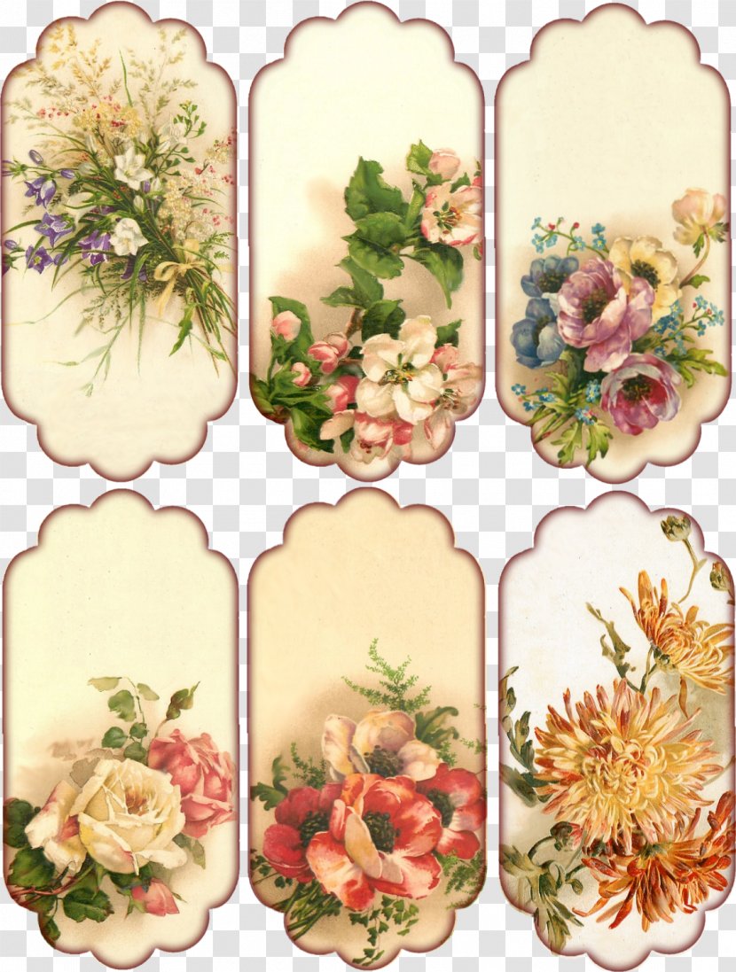 Pressed Flower Craft Floral Design Vintage Clothing Paper - Plant - Pink Label Transparent PNG