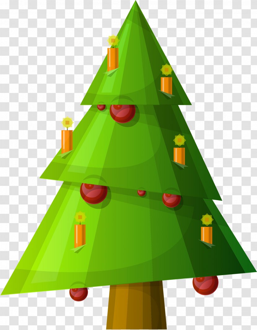 New Year Tree Christmas Clip Art - Fir Transparent PNG