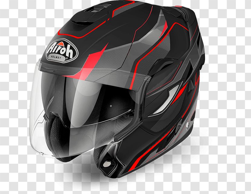 Motorcycle Helmets Locatelli SpA Visor - Red Transparent PNG