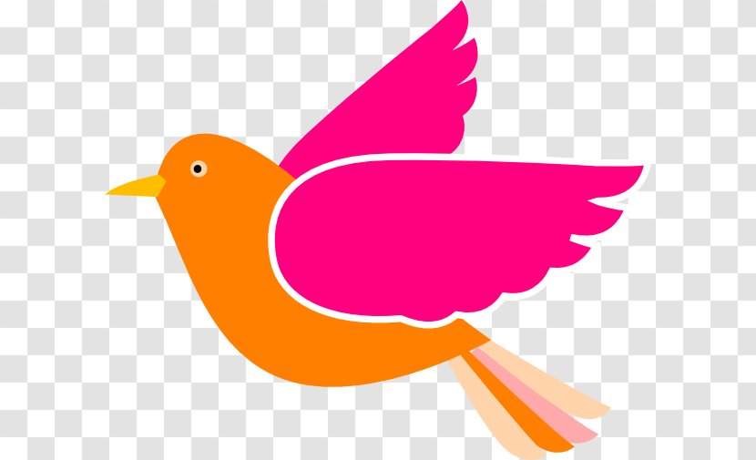 Hummingbird Clip Art - Ducks Geese And Swans - Pink Bird Transparent PNG