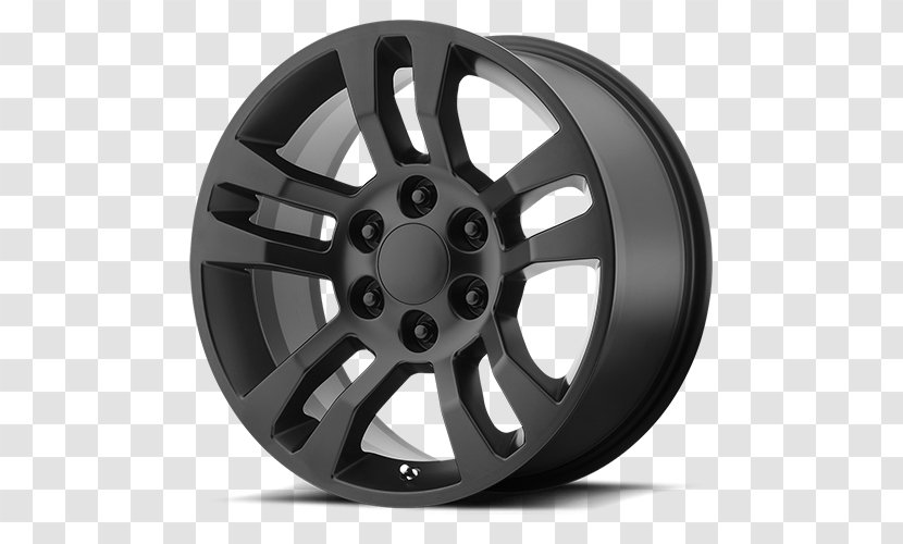 Rim Wheel Center Cap Tire Chrome Plating - Automotive Design - ازهار Transparent PNG