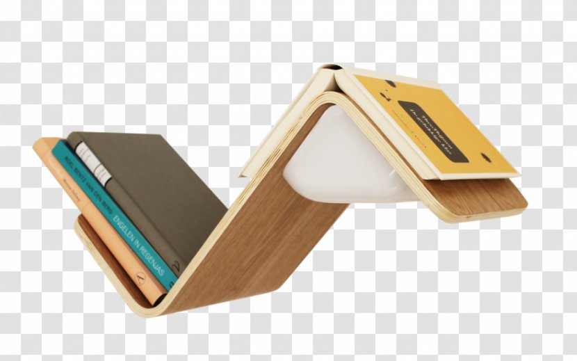 Bedside Tables Light Shelf Bookcase - Floating Transparent PNG