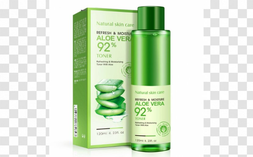 Lotion Aloe Vera Skin Care Moisturizer Toner - Liquid - Face Transparent PNG