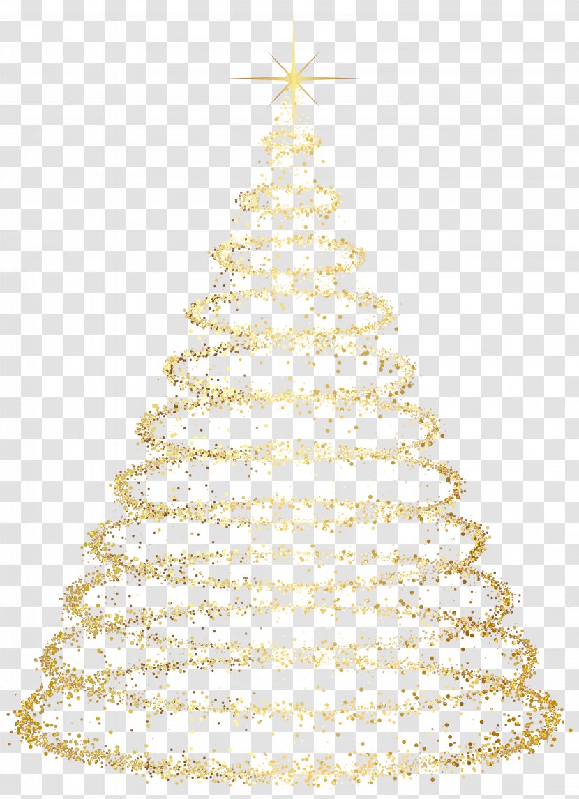 Christmas Tree Ornament Clip Art - Gold - Deco Transparent Image Transparent PNG