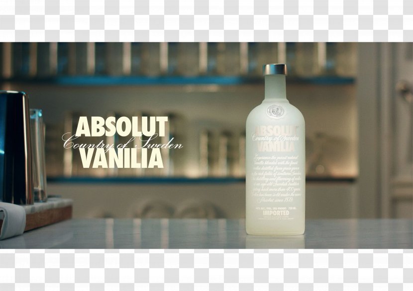 Absolut Vodka Cocktail Wine Flavored Liquor - Vanilla Transparent PNG