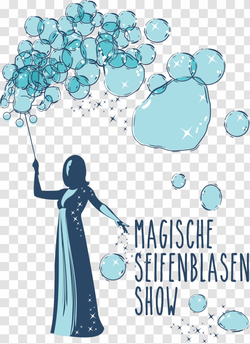 Espectacle Performance Soap Bubble Magic Happiness - Silhouette - Seifenblasen Transparent PNG