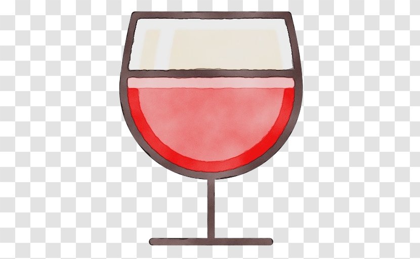 Wine Glass - Red - Drinkware Tableware Transparent PNG