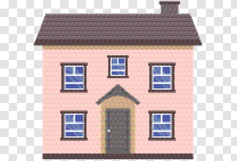 Real Estate Background - Property - Brick Cottage Transparent PNG