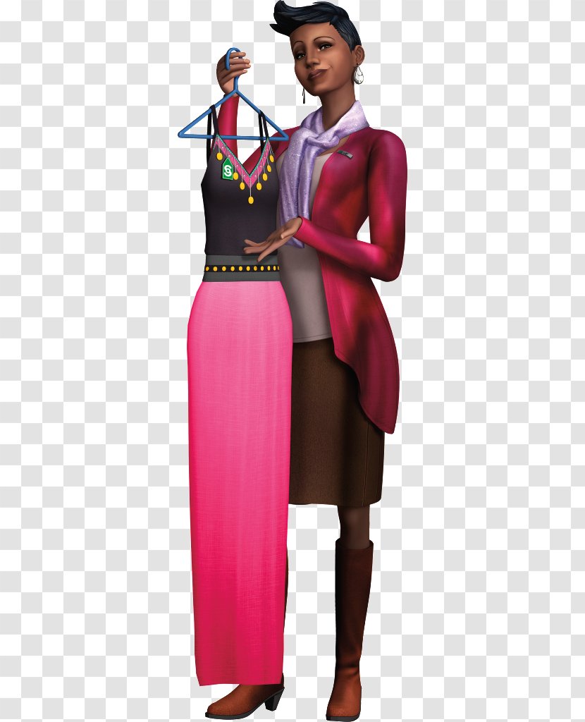 The Sims 4: Get To Work 2 3: Showtime Ambitions Expansion Pack - Magenta - 4 Medieval Clothes Transparent PNG