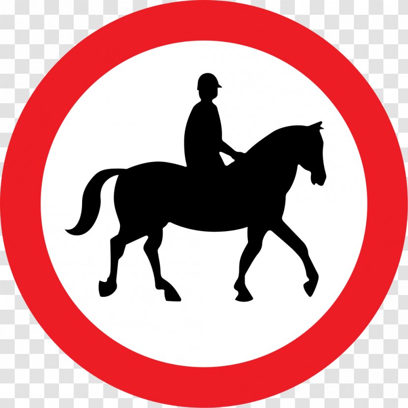 Horse Traffic Sign Road - Tack - Signs Transparent PNG