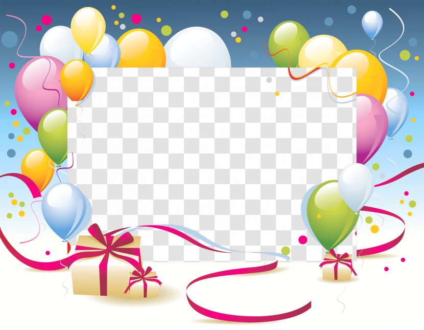 Birthday Picture Frame Film Clip Art - Collage - Party Cliparts Transparent PNG