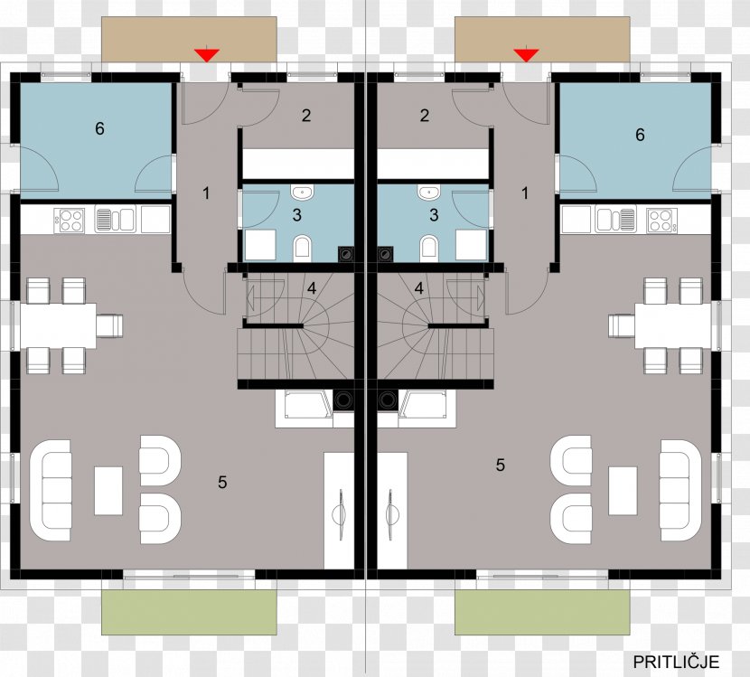 Floor Plan Architecture Facade House - Real Estate Transparent PNG