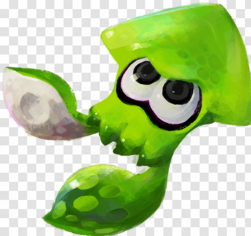 Splatoon 2 Squid Drawing Art - Cephalopod Transparent PNG