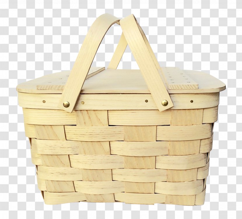 Home Cartoon - Basket - Bag Wicker Transparent PNG