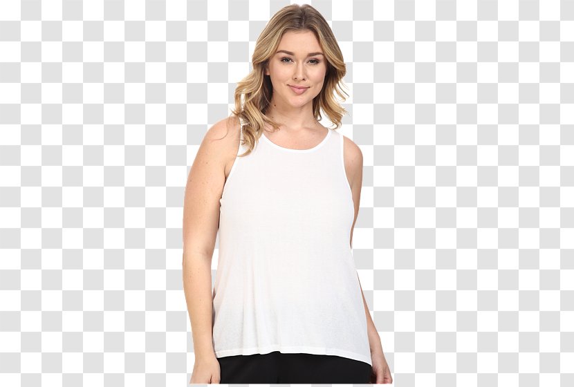 Sleeveless Shirt Top Clothing Neckline - Shoulder Transparent PNG