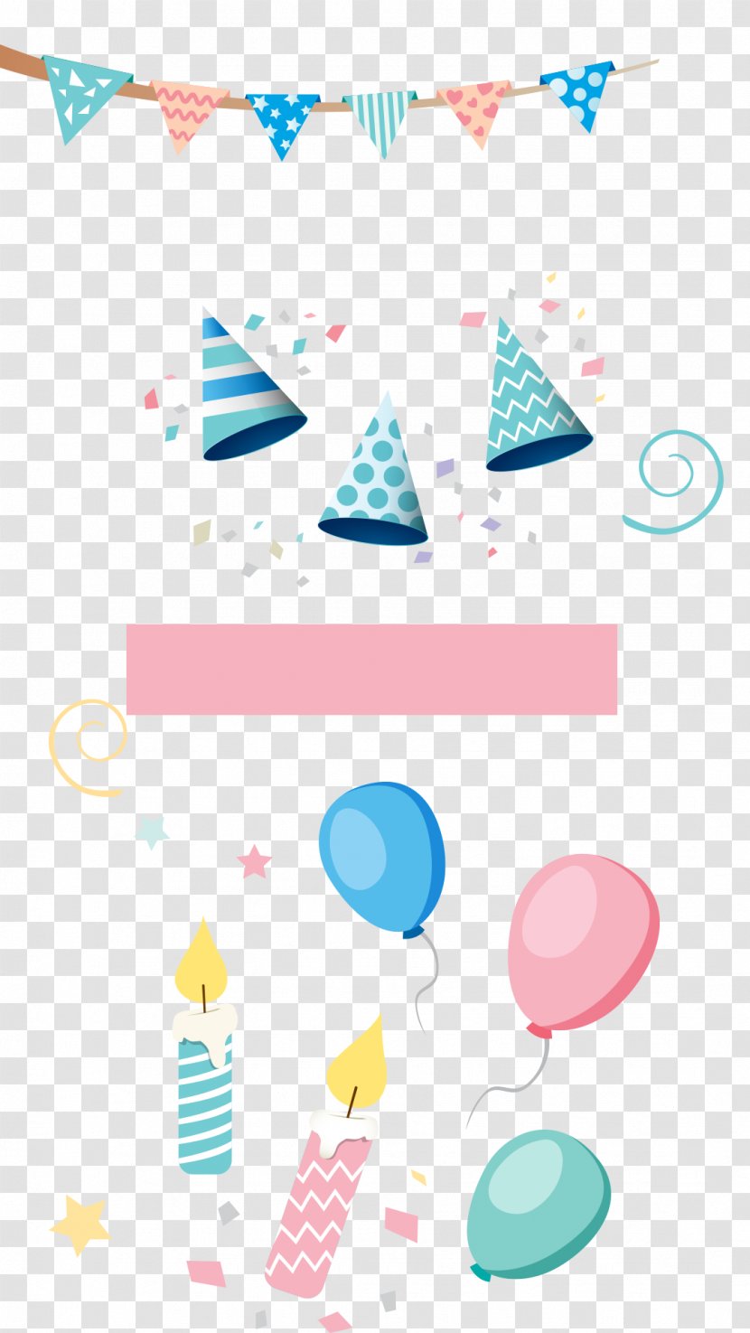 Birthday Cake Candle - Speech Balloon - Hat Transparent PNG