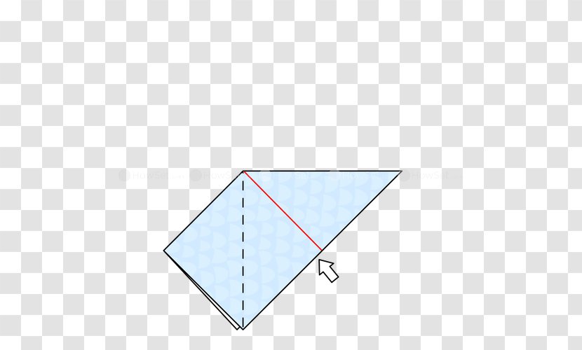 Triangle Point Area - Rectangle - Origami Crane Transparent PNG