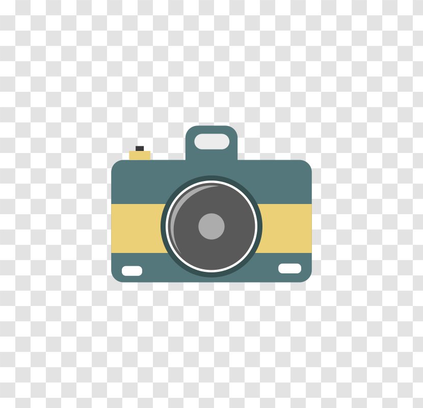 Camera Free Content Photography Clip Art - Website - Blue Yellow Cartoon Transparent PNG